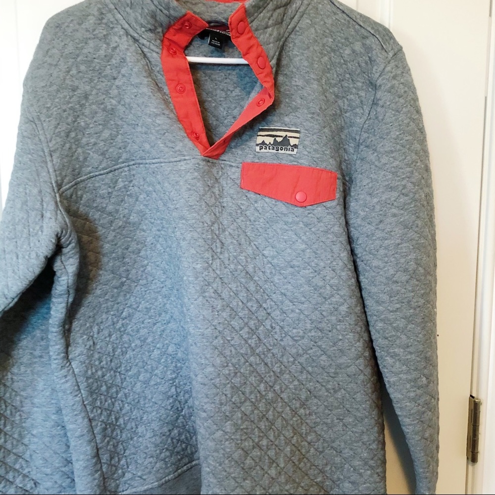 Patagonia Quilted Snap T Large